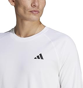 Amazon.com: adidas Mens Club Tennis Long Sleeve T-Shirt, White, X
